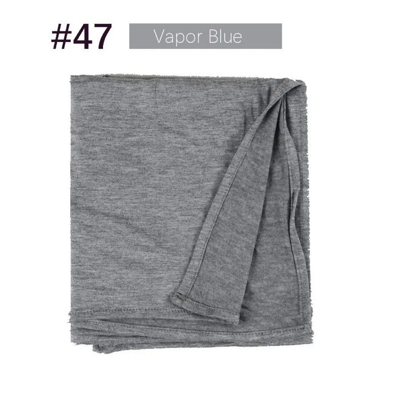 Mercerized Cotton Jersey Closed-toe Cotton Scarf - 25% Off when you buy 3