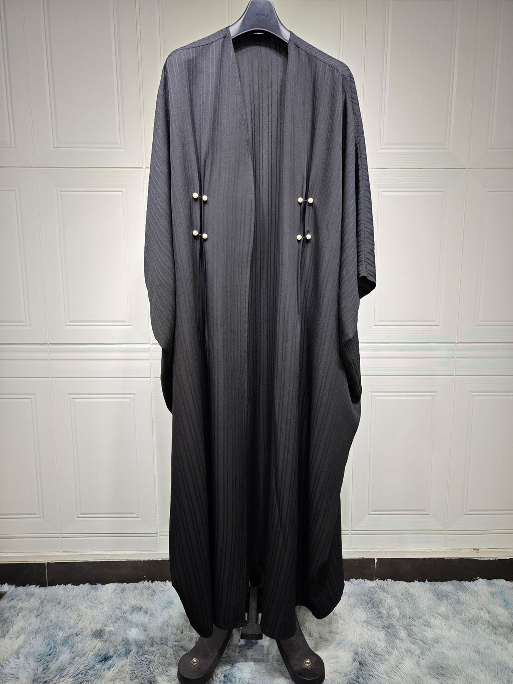 The Modern Striped Abaya