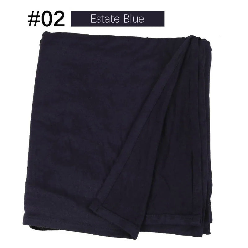 Mercerized Cotton Jersey Closed-toe Cotton Scarf - 25% Off when you buy 3