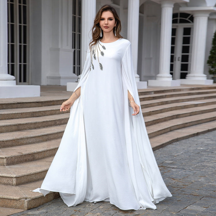Celestia Flow Gown Embroidered Abaya