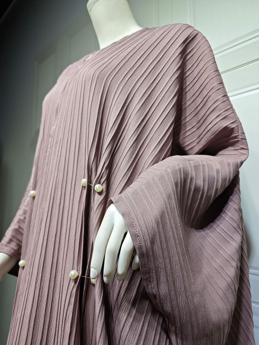 The Modern Striped Abaya