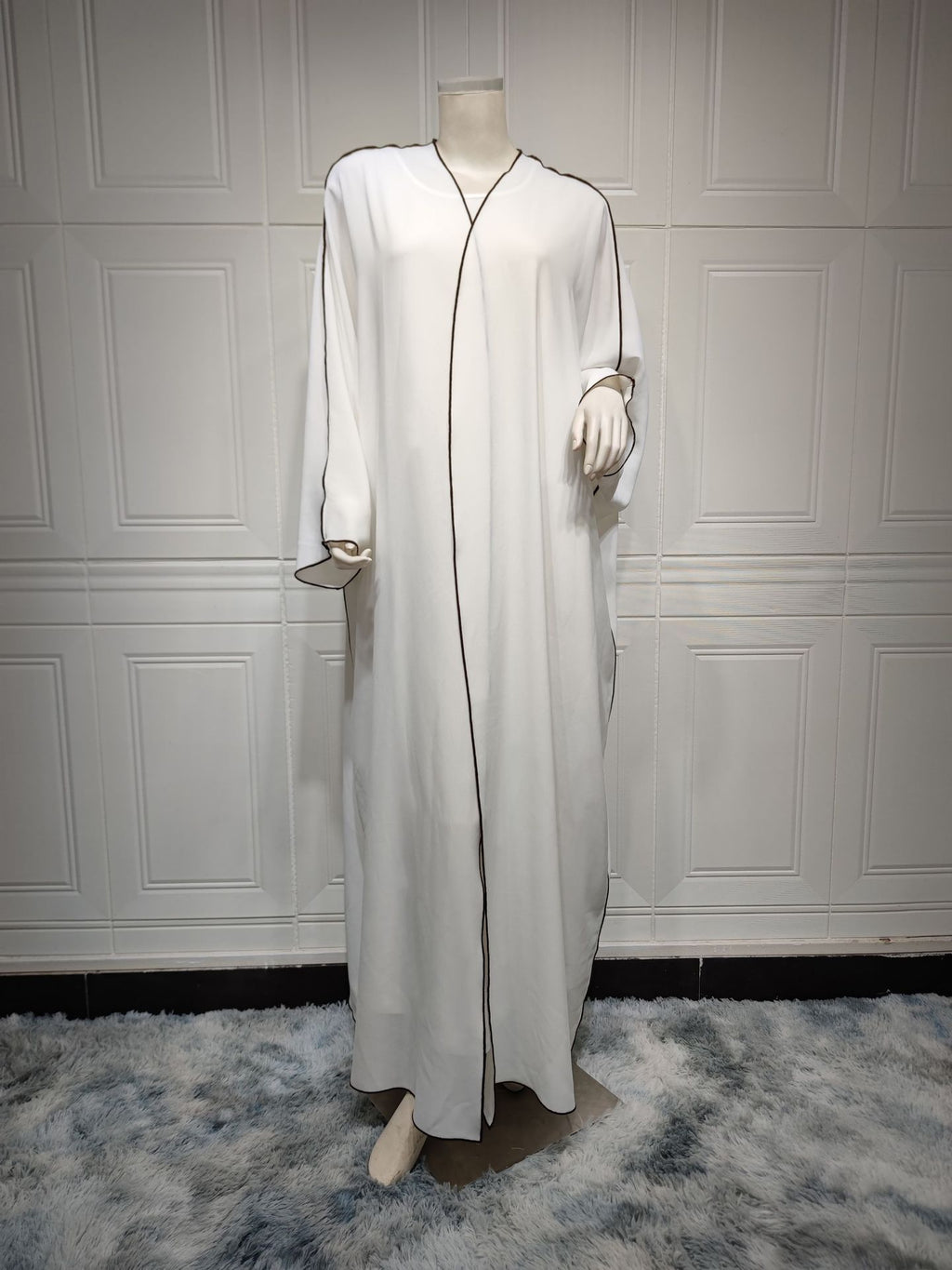 Ivory Saudi-Inspired Abaya