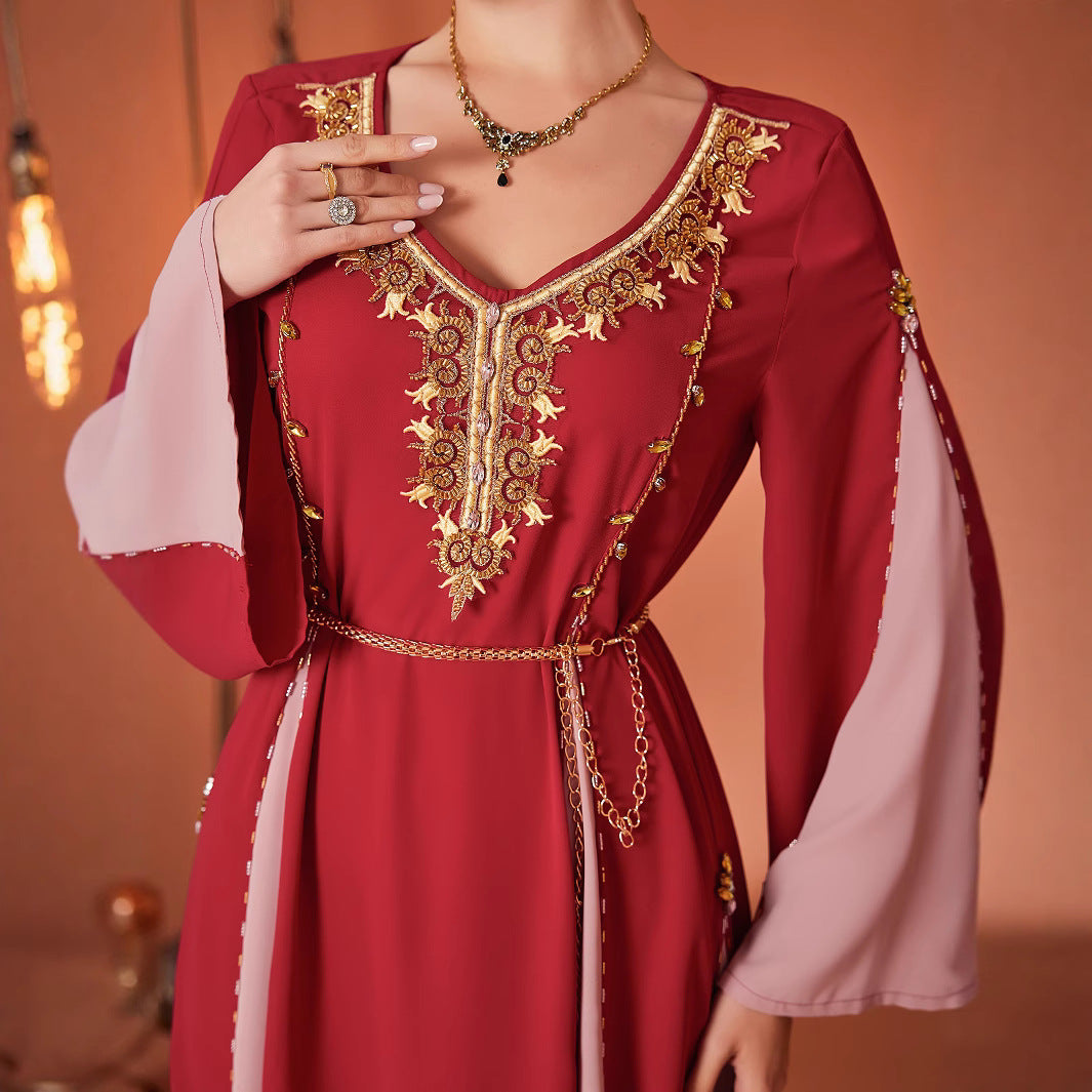 Rose Ember Royale Labo Style Dress
