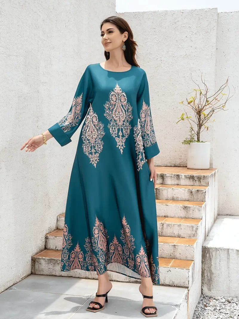 The Floral Print Everyday Abaya