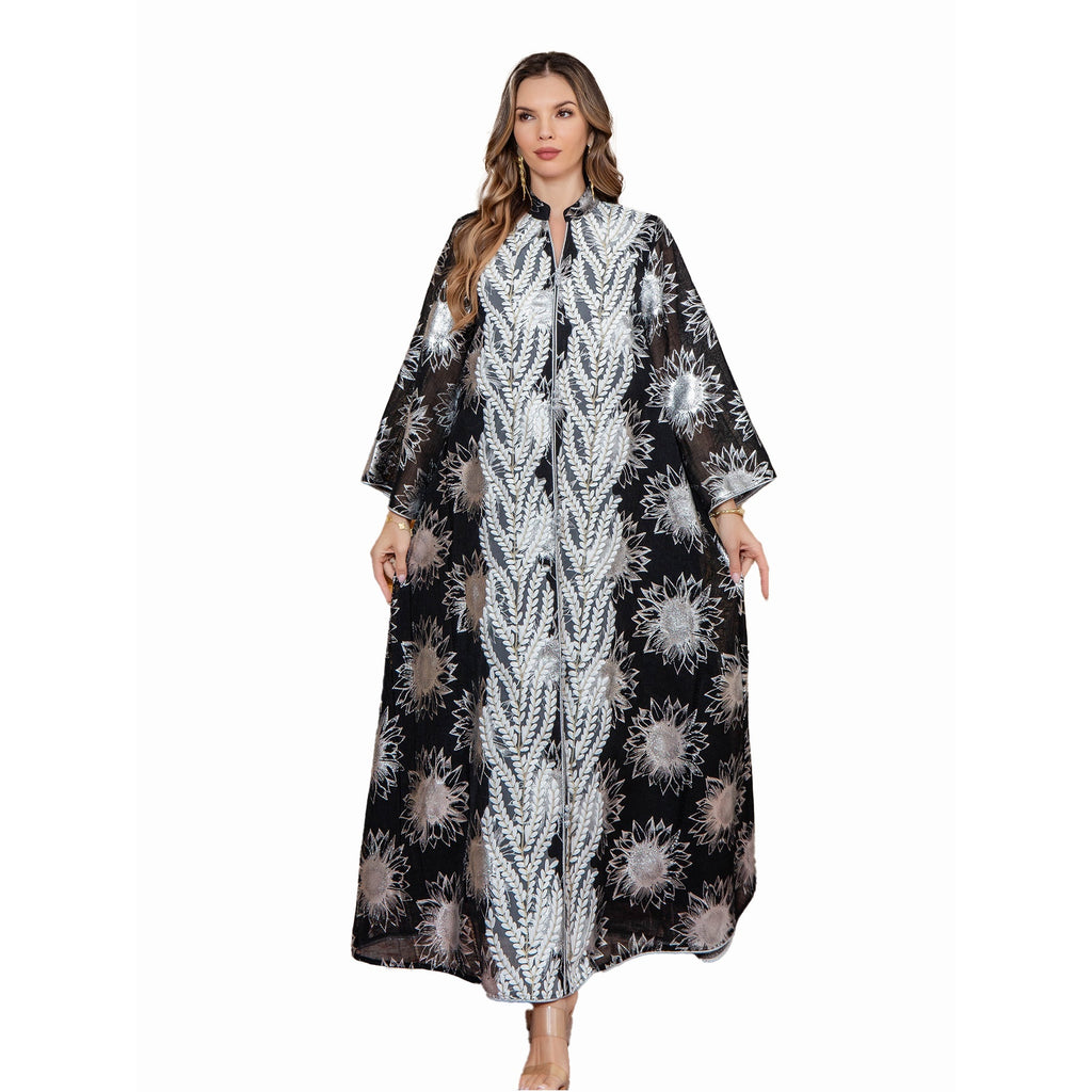 The Blossom Embroidered GCC Dress