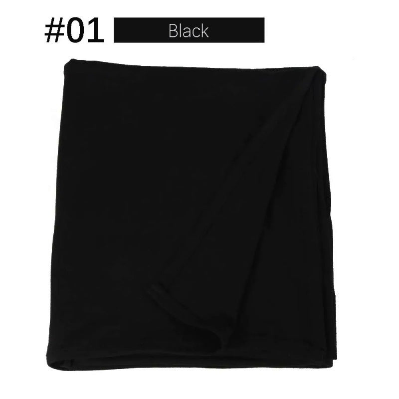 Mercerized Cotton Jersey Closed-toe Cotton Scarf - 25% Off when you buy 3
