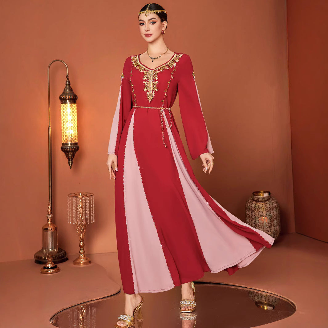 Rose Ember Royale Labo Style Dress