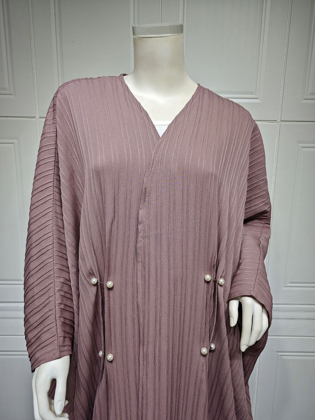 The Modern Striped Abaya