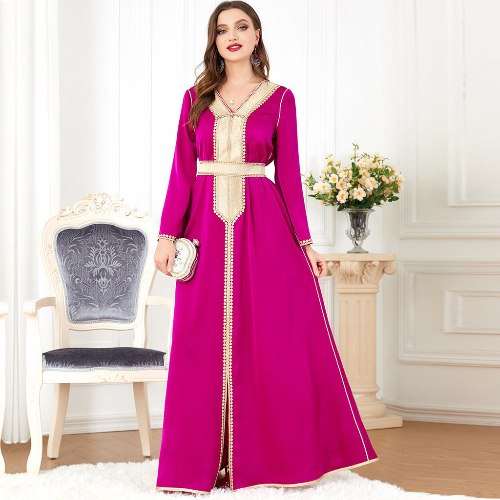 The Rose A-Line Maxi Dress