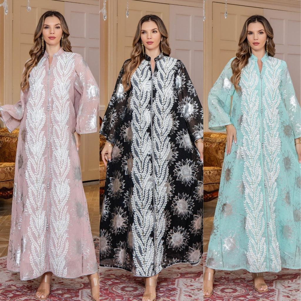 The Blossom Embroidered GCC Dress