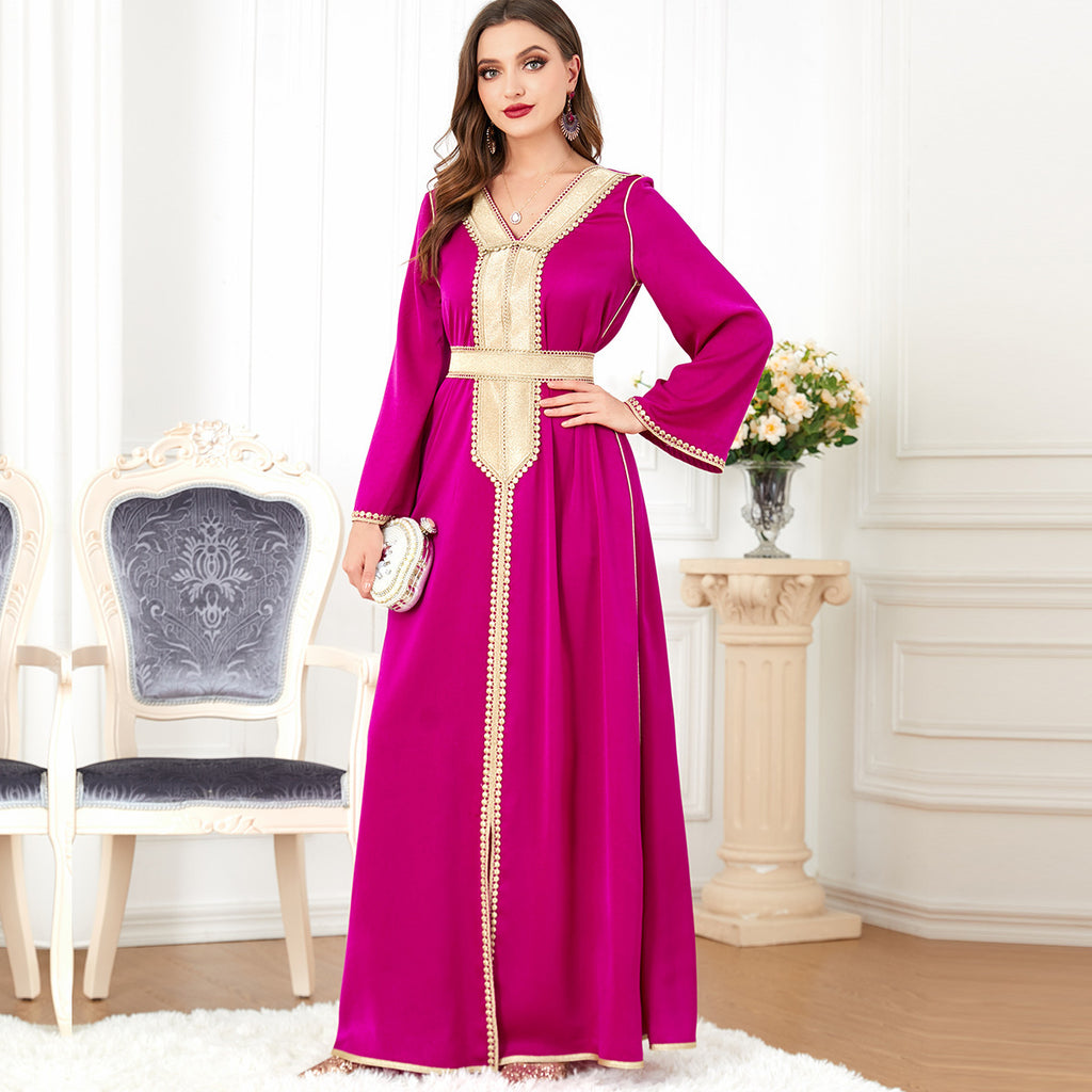The Rose A-Line Maxi Dress
