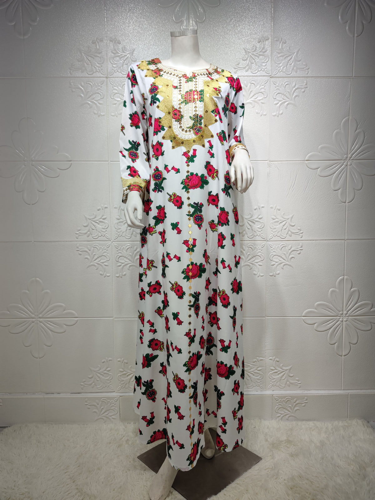 The Dubai-Inspired Printed Abaya