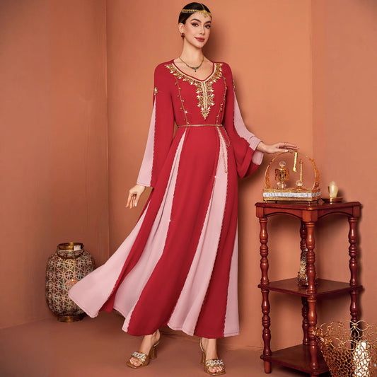 Rose Ember Royale Labo Style Dress