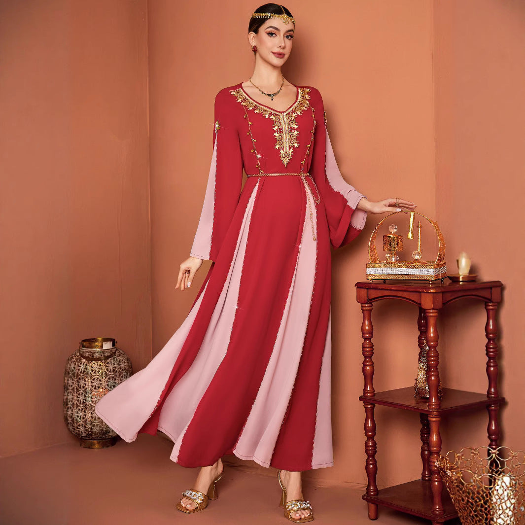 Rose Ember Royale Labo Style Dress